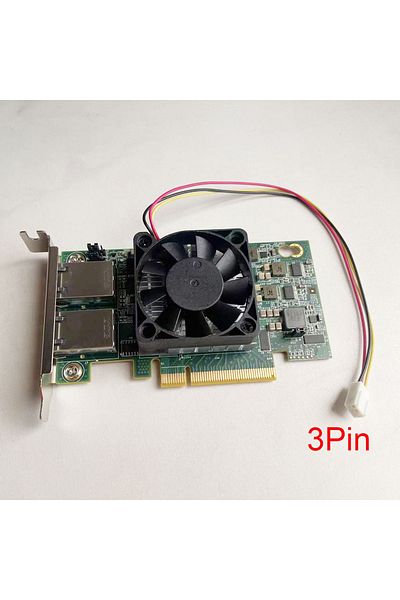 Choice Cooling Version 10G Double Port Server Ethernet Card X540-T2 Network Extend Adapter 2 Port 10 Gigabi