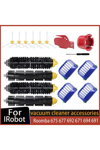 Choice 17pcs Replacement for iRobot Roomba 675 677 692 671 694 691 615 635 676 670 645 690 600 500 Series 5