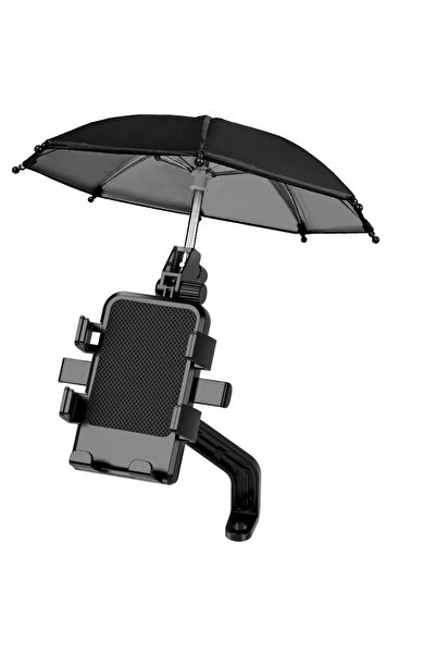 Vikefon حامل هاتف محمول للدراجات النارية ومظلة مقاومة للمطر والشمس والدراجات ...