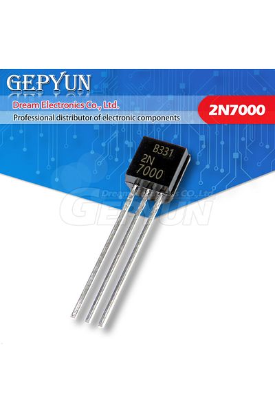 Choice 100PCS 2N7000 TO92 Small Signal MOSFET 200 mAmps 60 Volts N-Channel TO-92