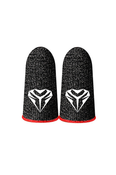 Choice10 Red 1-10 Pairs Thumb Gloves Touch Screen Finger Cots Sweatproof for PUBG Mobile Game Accessories