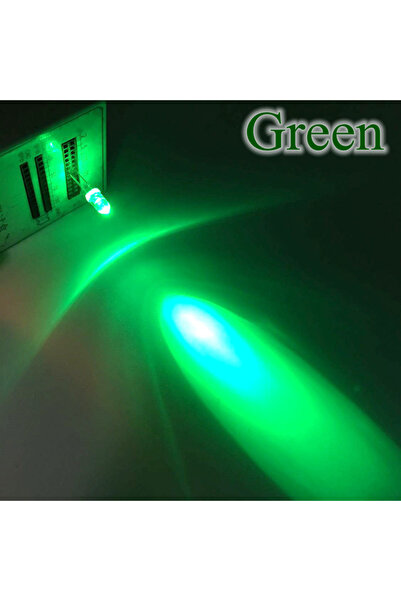 Choice أخضر 1000 قطعة F5 5 مم دائري أبيض أحمر أخضر أزرق أصفر ماء شفاف ليد فائ...