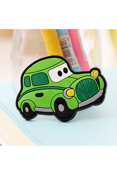 Choice Randomly 5Pcs Creative Cartoon Car Fridge Magnets For Kids Small Size Silicon Gel Magnetic Fridge Ma