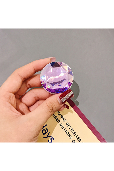 Choice حامل ليزر ثلاثي الأبعاد أرجواني اللون للهواتف المحمولة مزود بمقبض ماسي...