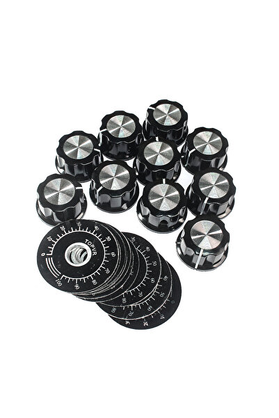 YTDMEN 10 مجموعات من مقبض مقياس الجهد MF-A03 مقبض القرص + MF-A03 مقبض الباكلي...