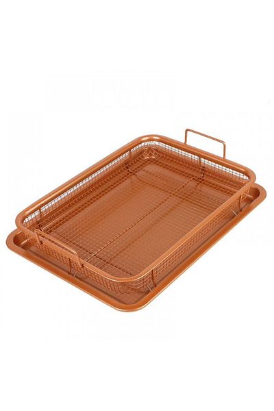 wei Set tava de copt cu sita pentru cuptor, 32,5x24,5x8 cm, MS STAR, MARO
