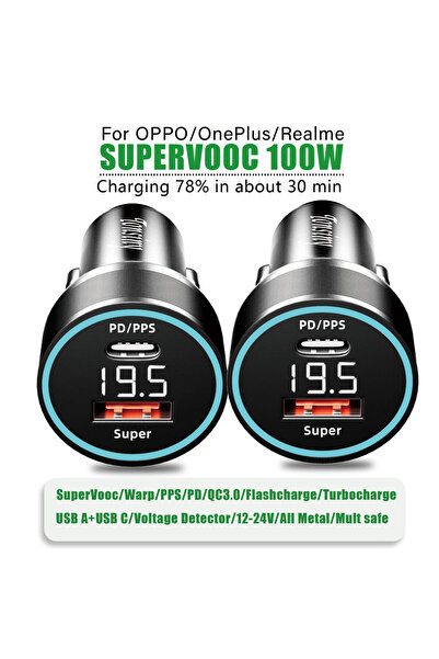 Choice Car Plug 2pcs For car charger SuperVooc 100W, Cigarette Lighter plug f...