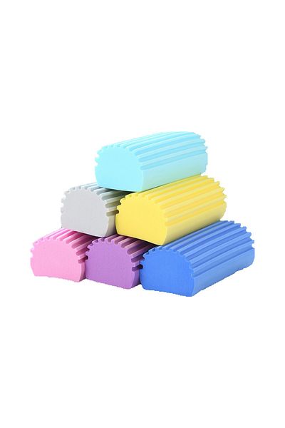 Choice Mix color 5PCS 5PCS Damp Clean Duster Sponge Reusable Wet Duster Sponge Multiple Colors of Cleansing