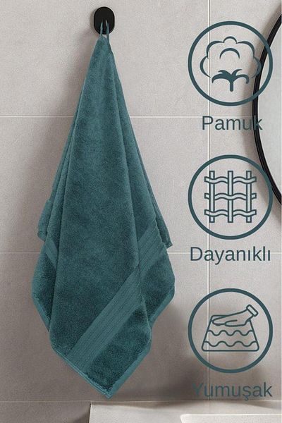 Karna Home Памучна единична кърпа Karna Premium Ramse 50x90 см