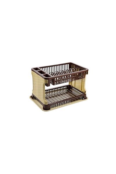 Tuffex Suport de vase cu două niveluri, maro, TP7071