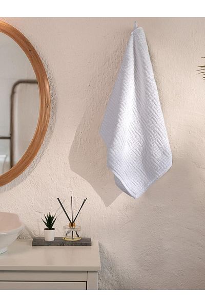Karna Home Памучна единична кърпа жакард Karna Premium Molıs