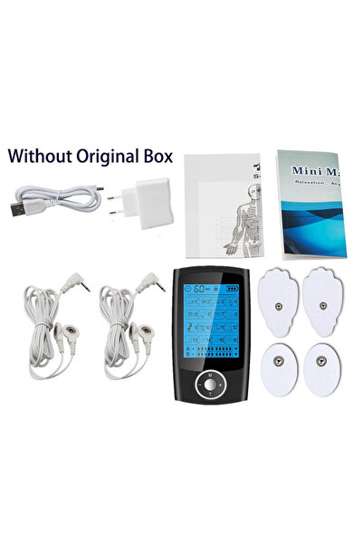 Choice1 جهاز تحفيز العضلات الكهربائي الرقمي من BK EU مزود بـ 16 وضعًا، جهاز ت...