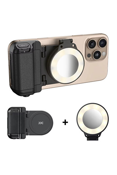 Choice1 قبضة مع ضوء 2 JJC المغناطيسي Snapgrip الهاتف كاميرا مصراع قبضة اليد ح...