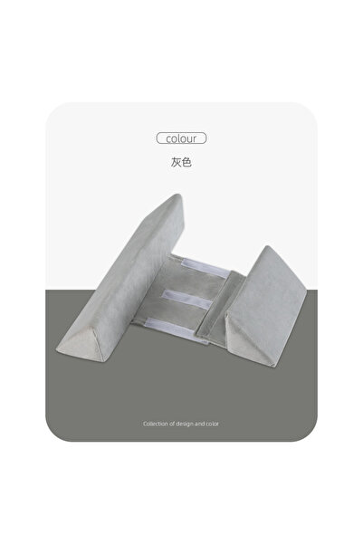 Choice gray Baby Side Sleeping Pillow Head Protecter Newborn Head Anti-Spitti...