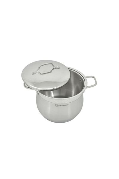 OEM Stainless Steel Pot with Lid, 16L, Grunberg GR3130
