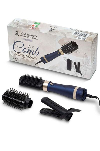 jose beauty Professional Hair Brush 3-in-1 Styling, Drying, and Straightening