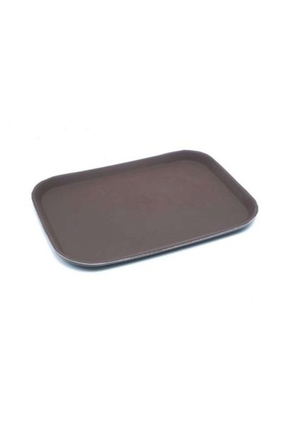 OEM Tavă de servire, PVC, NO6791, 46x36 cm, Gri închis