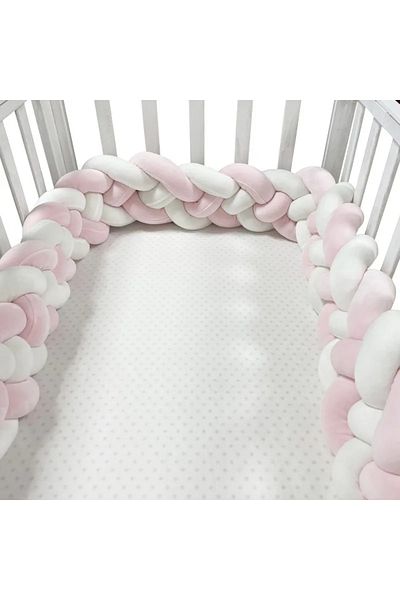 Choice 2M 2M 3M Baby Bumper Crib Protector Mobile Baby Bed Cushion Set Bule Colour for Infant Room Decor 20