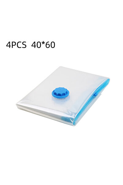 Choice 4PCS 40X60 Compressed Bag Electric Pump Travel Vacuum Bag Pump Mini Vacuum Sealer Machine Space Sav