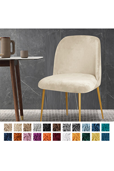 Choice غطاء كرسي A5 قطعة واحدة من المخمل الناعم وغطاء كرسي طعام منحني منقار ا...