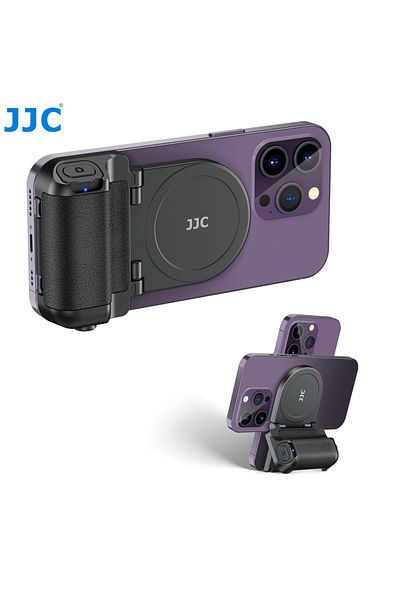 Choice Black JJC Magnetic Snapgrip Phone Camera Shutter Hand Grip Smartphone Holder Wireless Shutter Remote