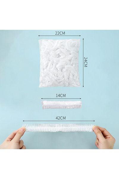 Choice 100pcs Disposable Plastic Wrap Bag Household Thickened Fresh Keeping Bag Refrigerator Fruit Sealing