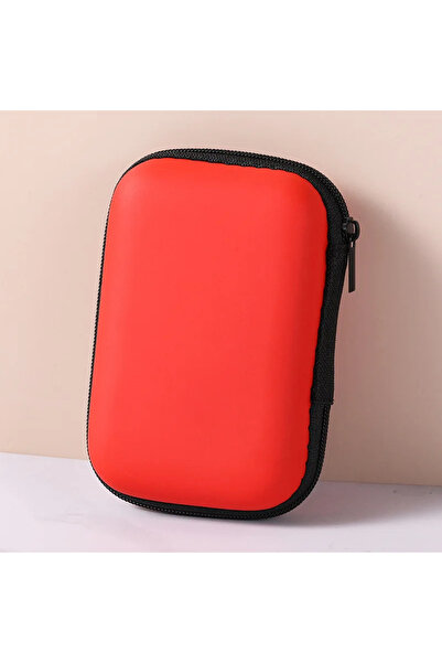 Choice 10 قطع حمراء 1-20 قطعة منظم سماعات رأس محمول منظم كابلات السفر منظم كابلات البيانات حقيبة زيب