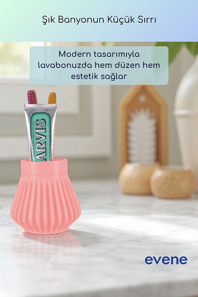 Evene Θήκη οδοντόβουρτσας Βάση οδοντόβουρτσας Βάση οδοντόβουρτσας Ανοιχτό ροζ Χρώμα Μοντέλο 83