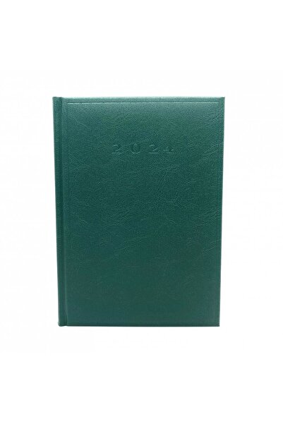 Herlitz Agenda datată A5, culoare verde, material copertă căptușită, 352 pagi...