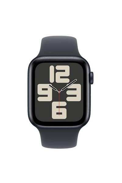 Apple Ceas inteligent SE (2024), GPS, aluminiu Midnight 44mm, LTPO OLED, 32GB