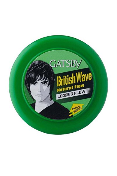 GATSBY British Wave Loose And Flow Flexible Texture Men's Styling Wax (75g)