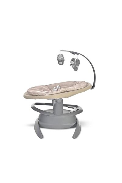 LORELLİ Electric Swing Toscana, Rotatable, Musical Panel, Remote Control, Beige