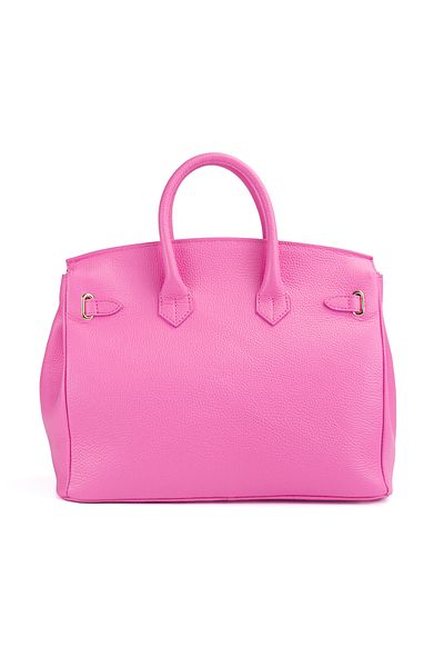 Posete Fagaras Edith Leather Purse - Candy Pink, Genuine Leather Bag, Bags, Summer Bags, Genuine Leather