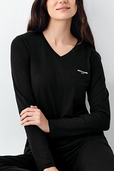 Pierre Cardin Kadın Siyah Pijama Takımı