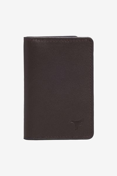 AC&Co / Altınyıldız Classics Suport pentru carduri din piele artificială maro pentru bărbați