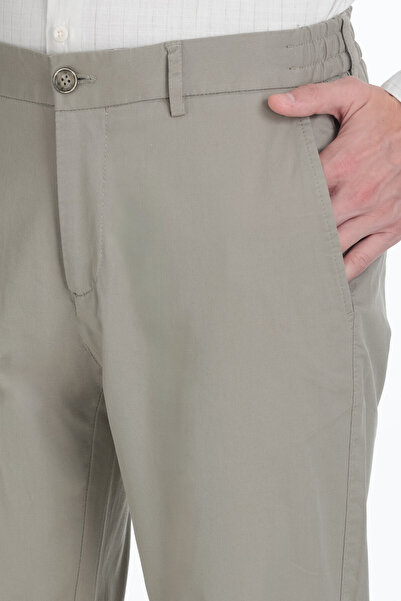 Hatemoğlu Зелені зручні бавовняні джоггер-штани з кишенями з боків