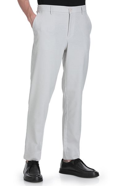 Hatemoğlu Stone Relaxed Cut Linen Jogger Pants with Side Pockets