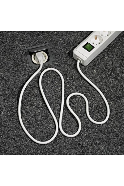 Brennenstuhl Extension cord -Line 10 sockets, 3m H05VV-F 3G1.5 White