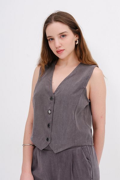 Addax Vestă Pantaloni Set dublu TKM13956