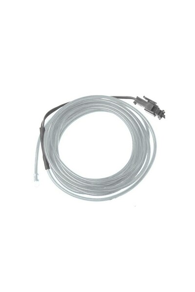PROCART Kit cablu electroluminescent de 2 m cu invertor alb