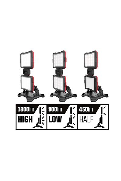 Skil 3157 CA Proiector dublu cu LED, 1800 Lumeni, doar corpul
