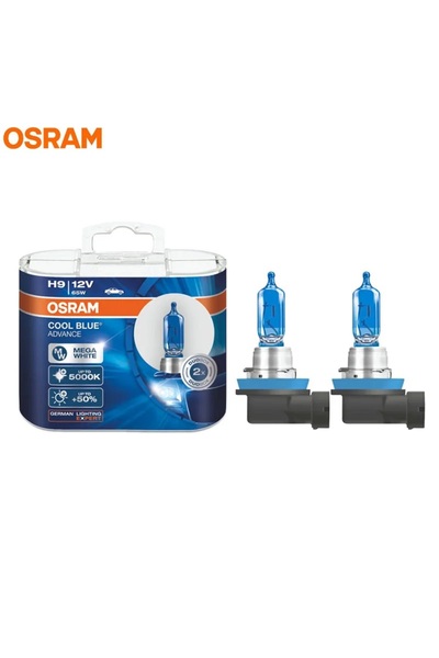 Choice1 5000 K H9 OSRAM Cool Blue Advance H4 H7 H9 H11 12V 5000K Pure White H...