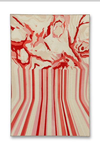 Rugs Modern Halı Mosso Πολύχρωμα Ρέουσες Χρώματα Λεπτομερής Υφαντή Βάση Μοντέ...