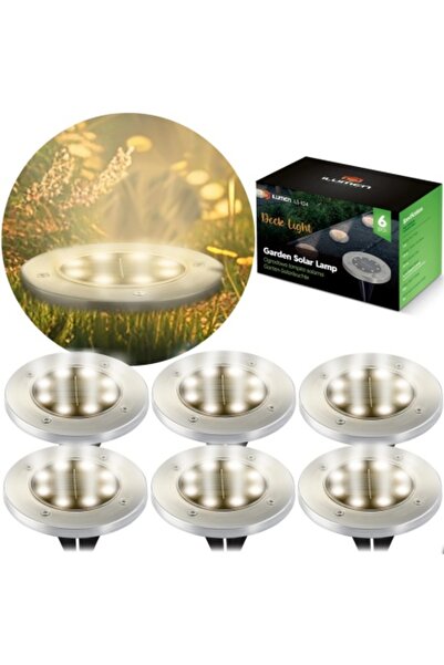 Ilumen Set 6 lămpi solare de grădină, Ilumen, L-103, LED, IPX 4