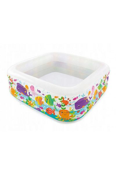 Intex Piscina gonflabila acvariu 159 x 159 x 50 cm, 57471, 340 de litri