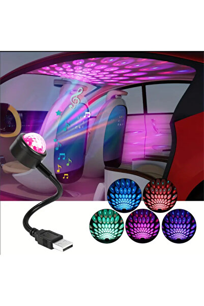 sgeteknoloji In-Car Multi-Color Ceiling and Footwell Led Light Auto In-Car Lighting