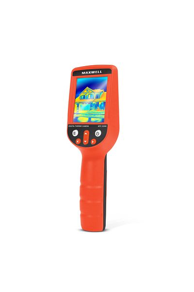 Maxwell Scaner termic digital cu ecran tactil, baterie și slot microSD