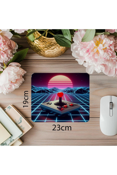 Luluyen Homage to Game Classics Mouse Pad - 19X23 cm 2 mm Rectangle Imported Printed Mouse Pad
