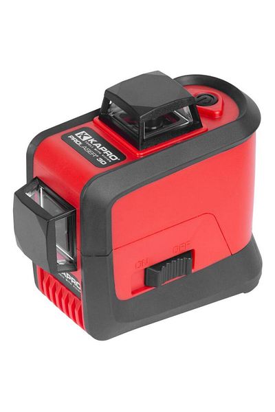 Kapro Laser level, 3D, magnetic support, 30 m, with case and accessories,