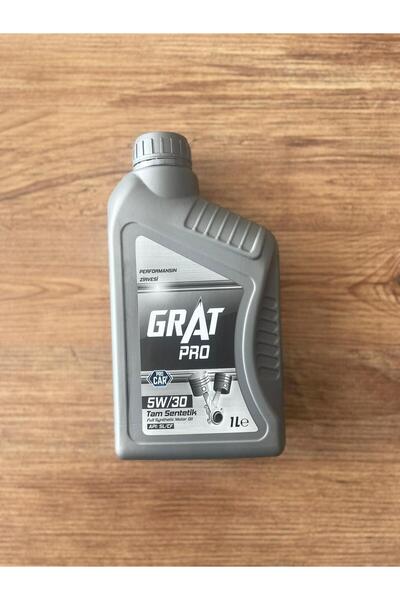 GRAT MOTOR YAĞI 1 LİTRE 5W30 TAM SENTETİK API SL/CF